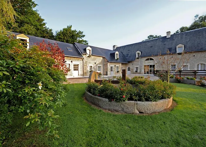 מלון Le Manoir De Mathan A La Campagne 5 Mn D'arromanches Et 10 Mn De Bayeux 3*